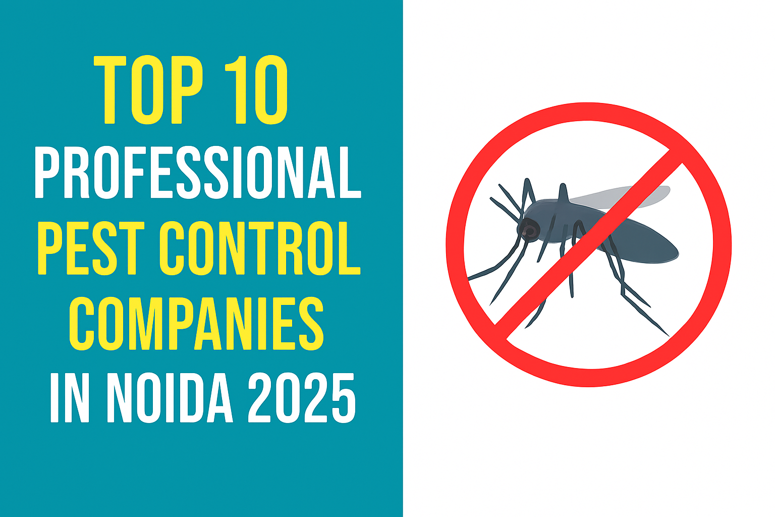 Top 10 Professional Pest Control Companies in Noida