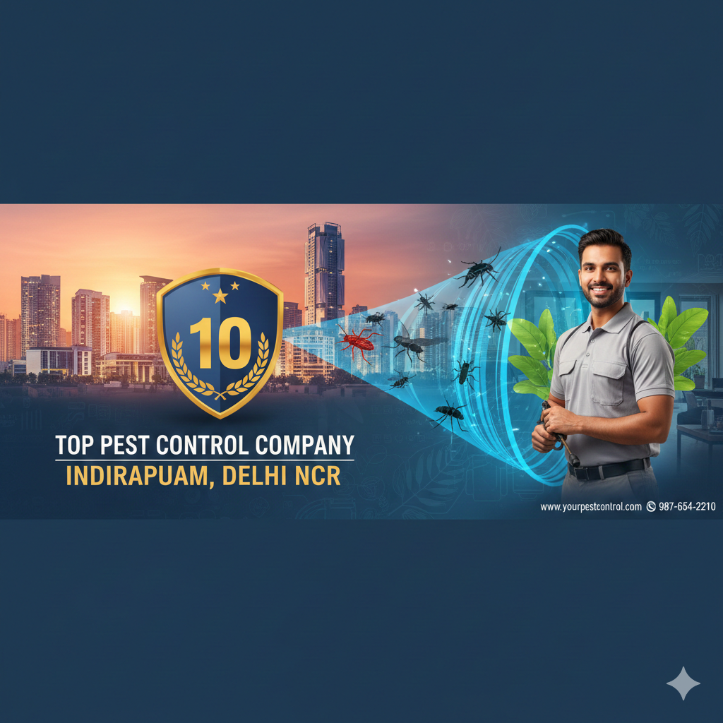 Top 10 Pest Control Companies in Indirapuram, Delhi NCR – 2025 Guide